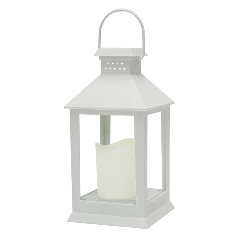 White outdoor solar lanterns cheap
