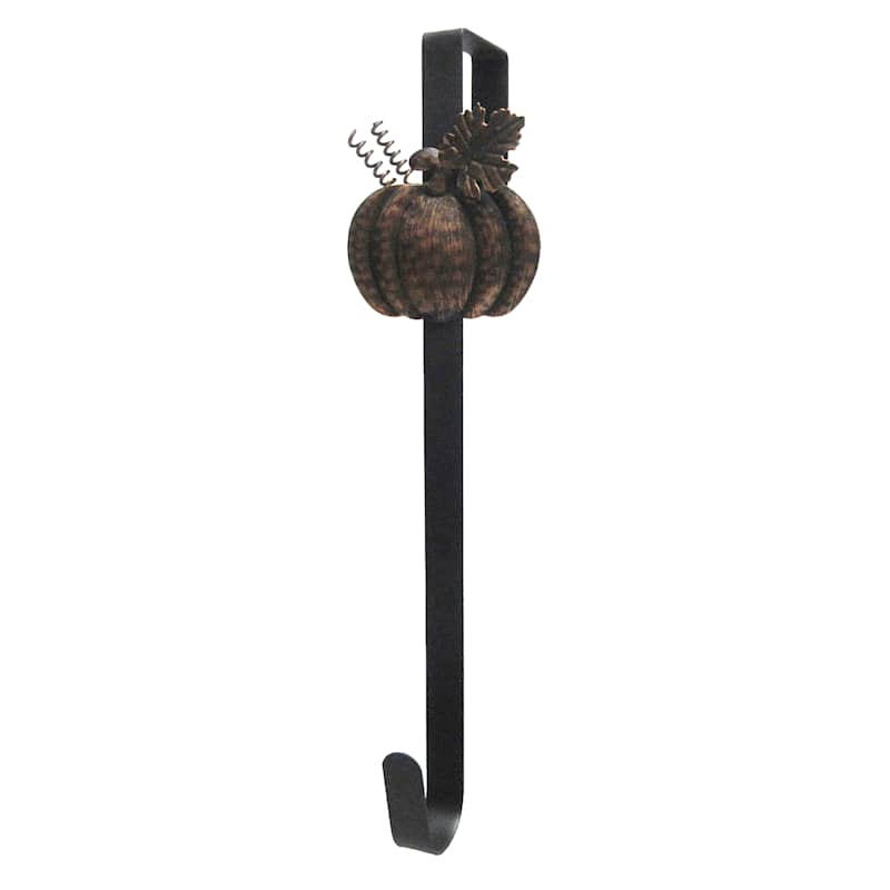 Pumpkin Over The Door Wreath Hanger 15