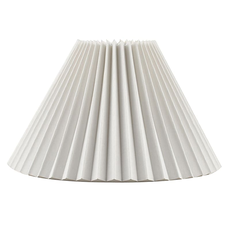 Pleated lamp shade white store