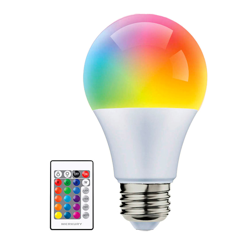 RGB LED Bulb with Remote