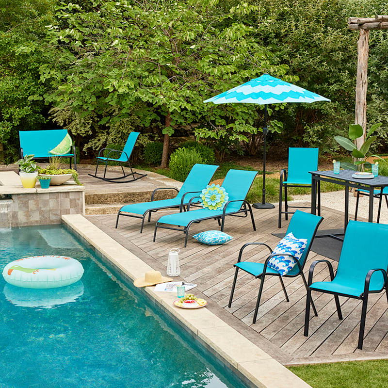 Stackable pool lounge chairs sales
