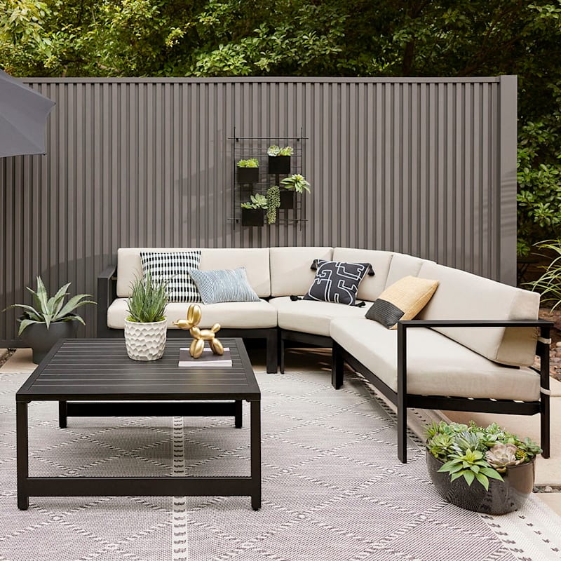 Black corner on sale chair