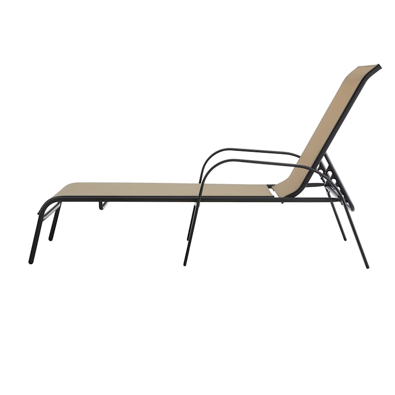 Hampton bay stacking hot sale sling chaise