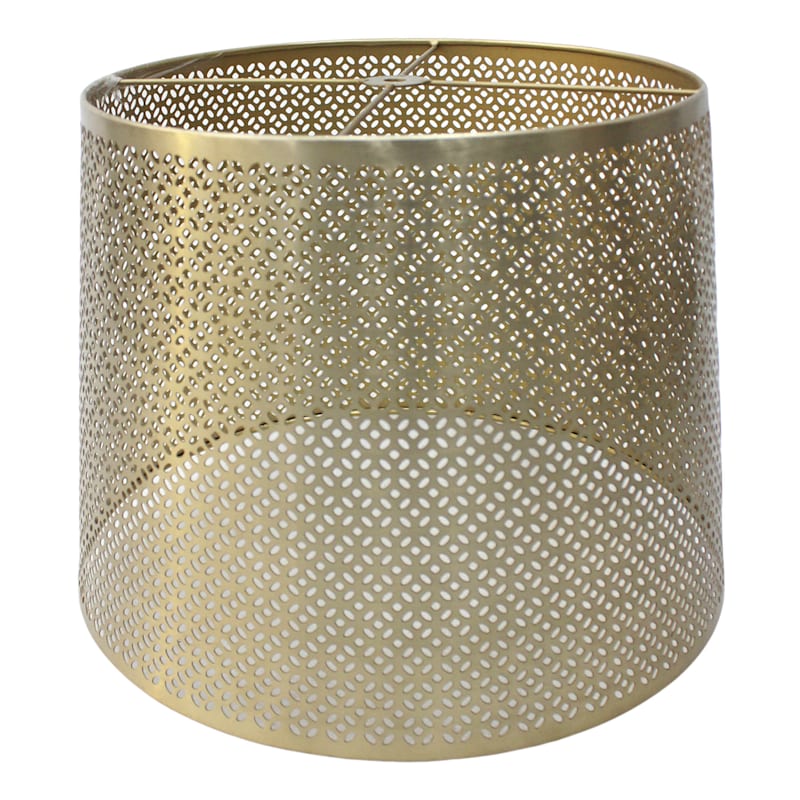 at Home found Fable Gold Metal 12 x 14 x 10 Lamp Shade