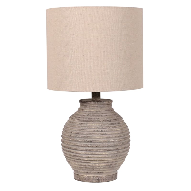 Ribbed lamp on sale