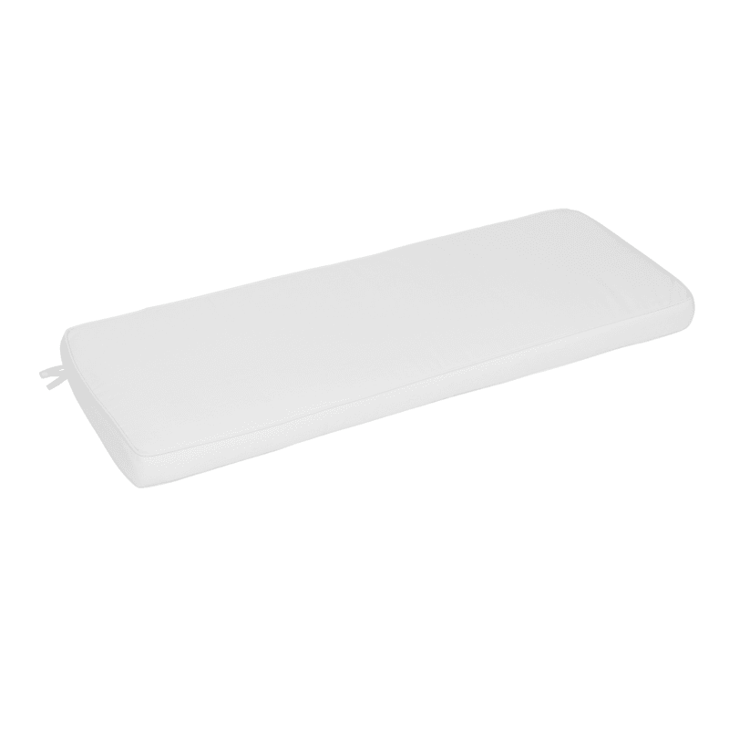 White bench cushion outdoor sale