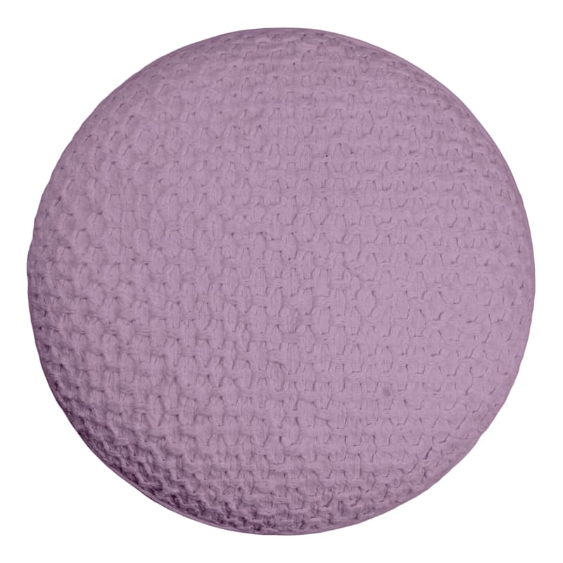 Round purple pillow store