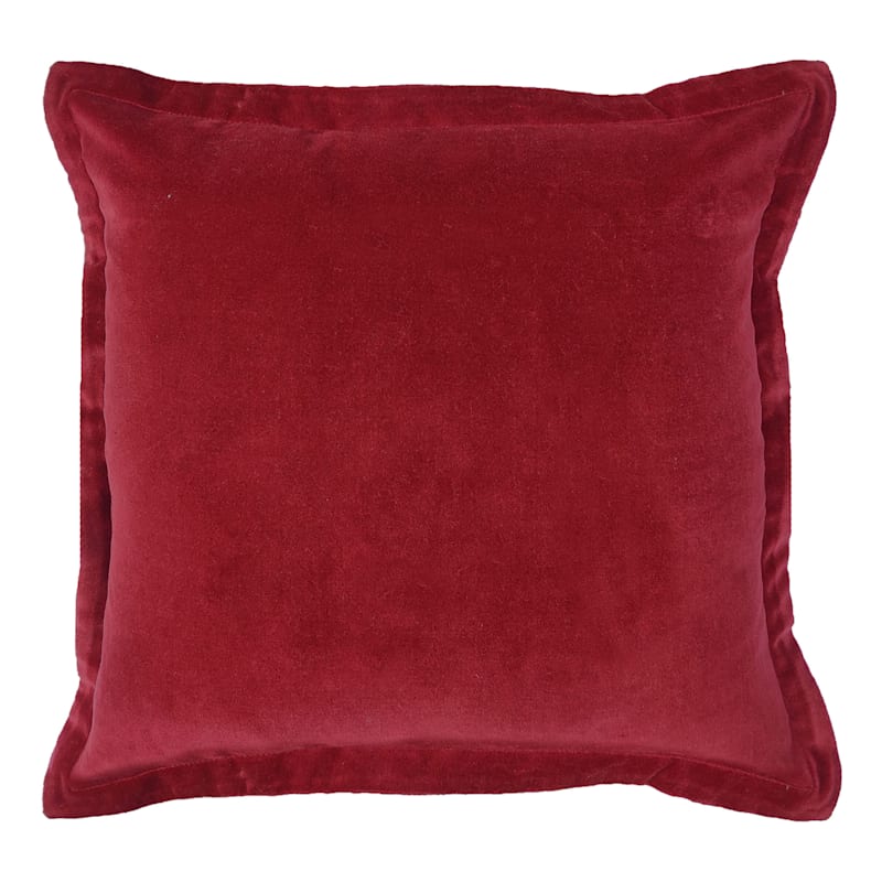 Burgundy lumbar pillow outlet