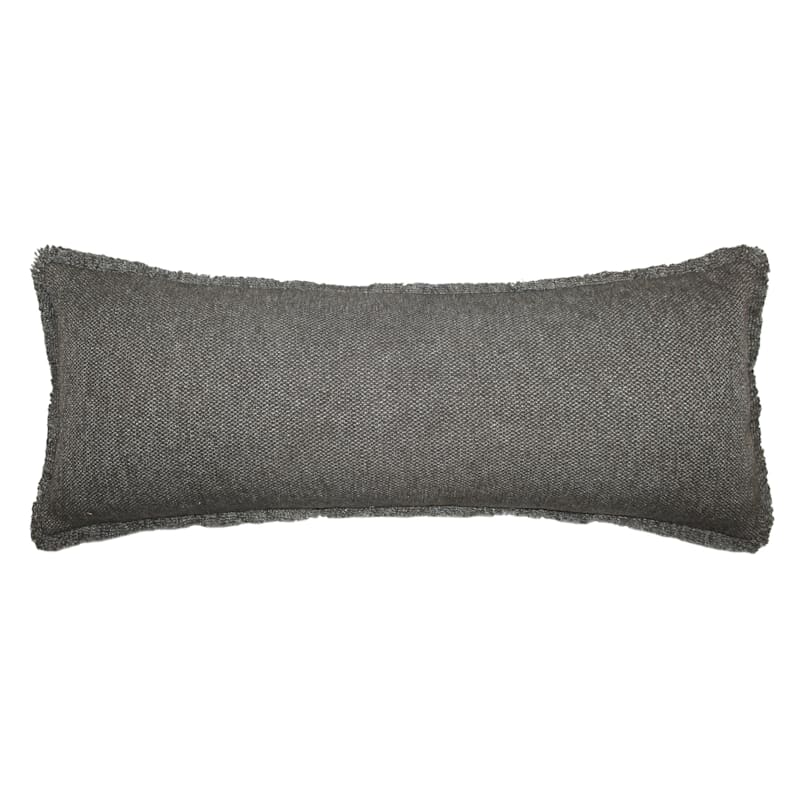 Grey long pillow new arrivals