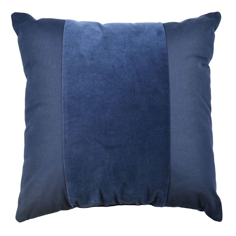 Cotton velvet pillows top