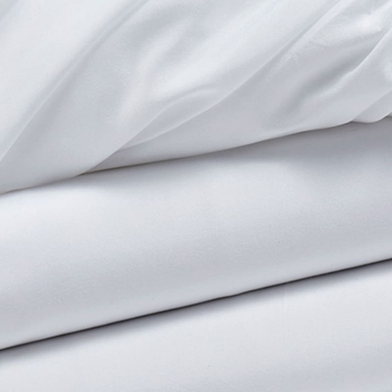 4Pack White Microfiber Fitted Sheet Pack, Twin/Twin XL