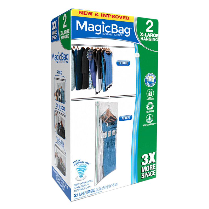 2-Pack Hanging Dress Magicbag, Extra Large