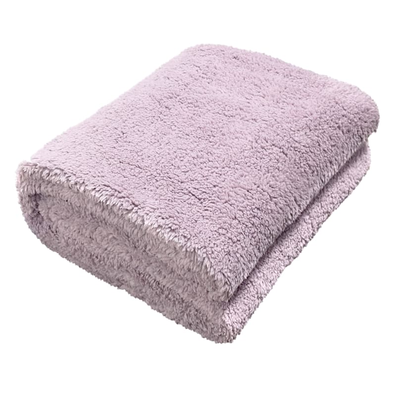 Purple sherpa blanket 2025