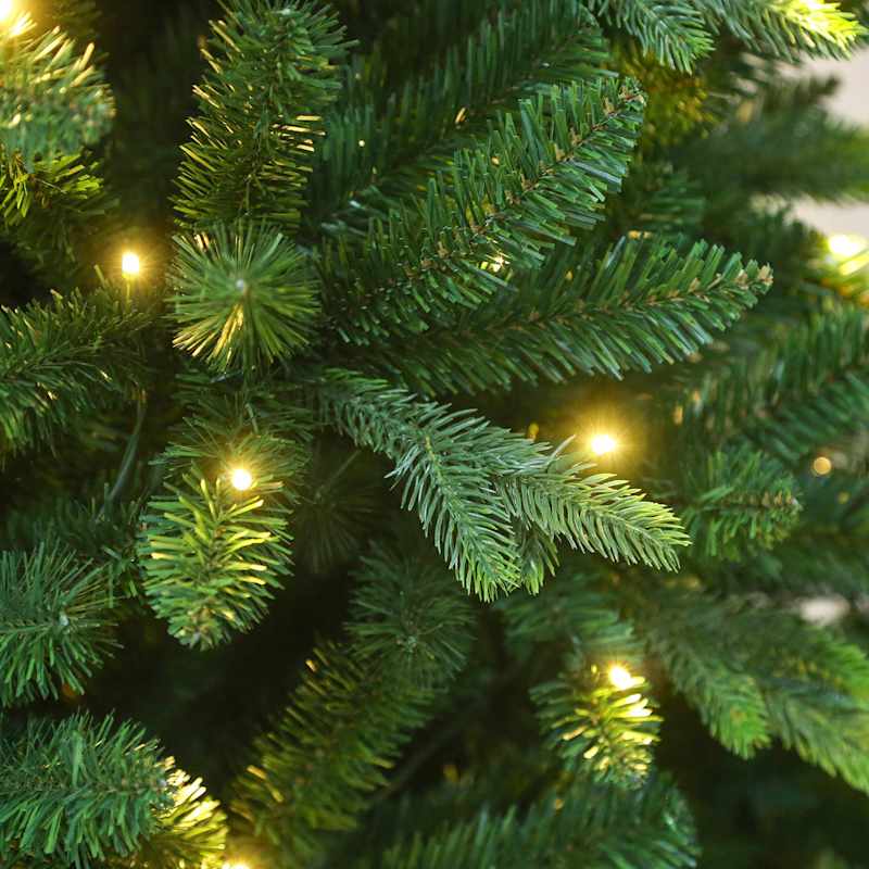 PreLit PVC Mix PE Christmas Tree 7.5ft At Home