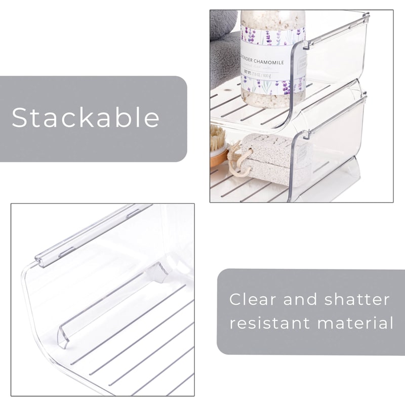 Water Bottle & Travel Mug Organizer, Clear