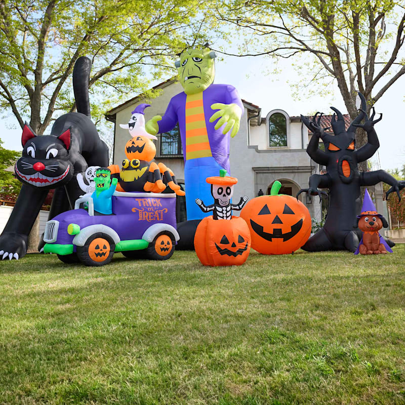 Inflatable Jack O #39 Lantern 5 #39 At Home