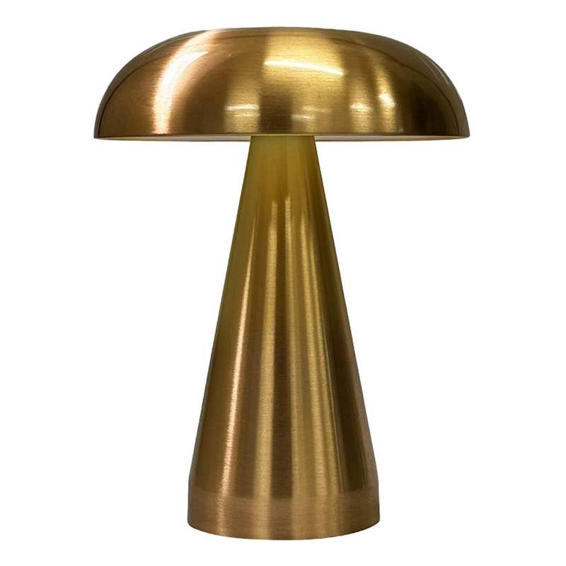 Mushroom lamp gold hot sale