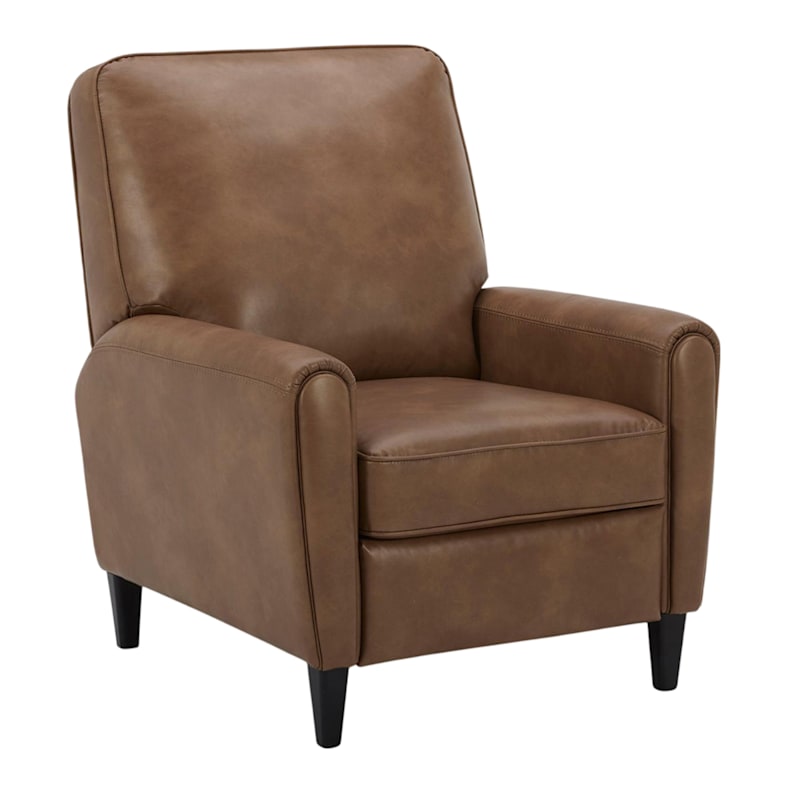 Honeybloom Harrison Push Back Recliner Cognac