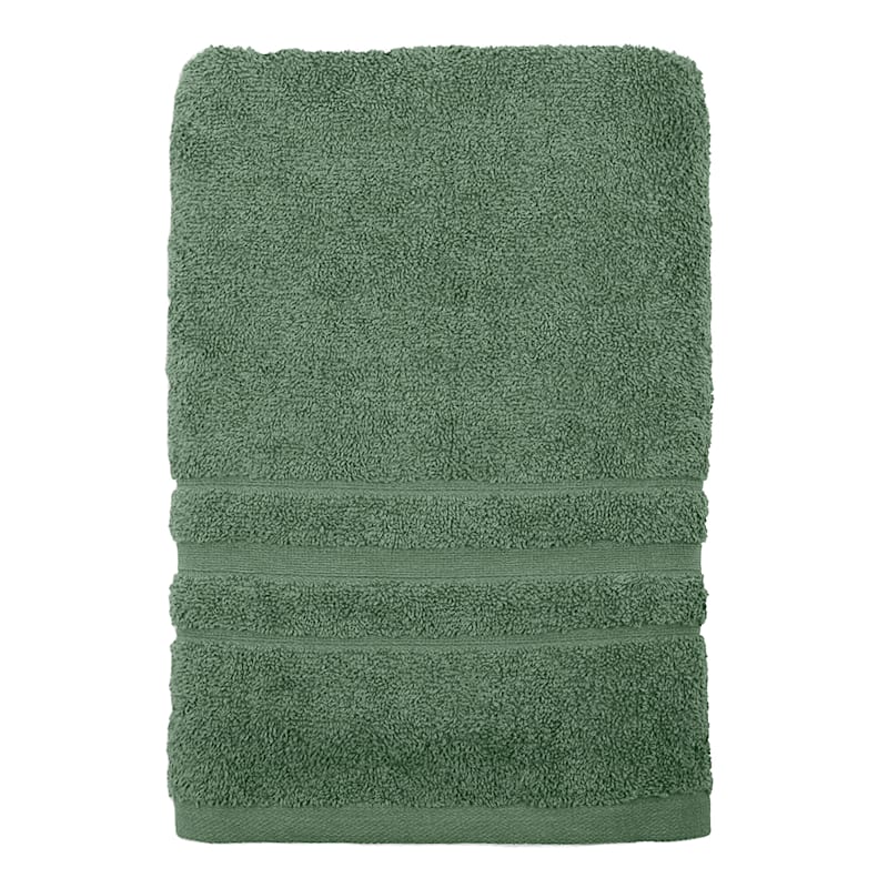 Green bath towels on sale