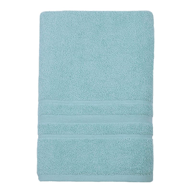 Essential Solid Turquoise Bath Towel 30x54