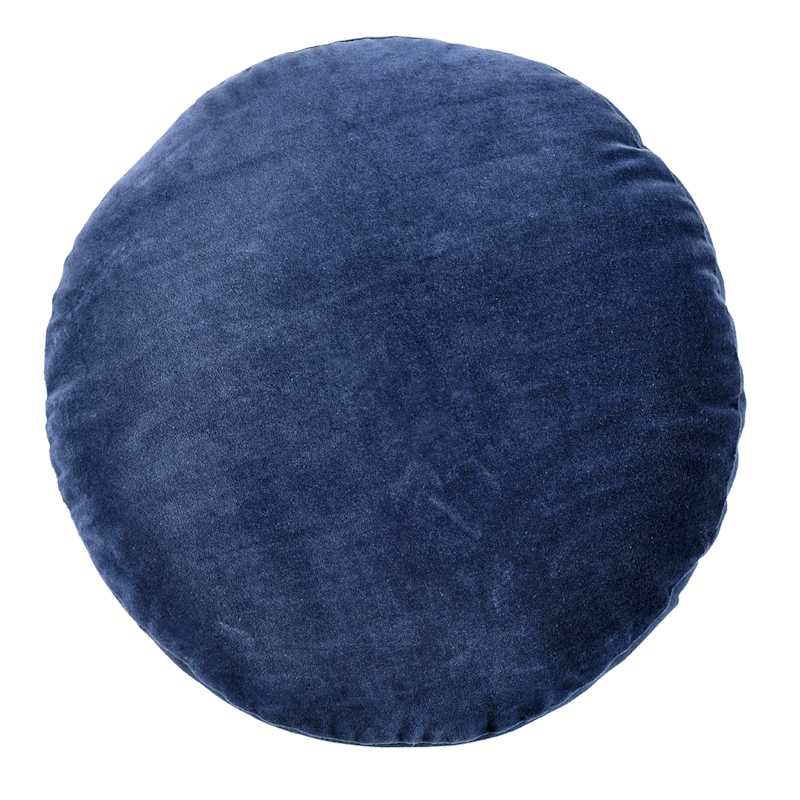 Navy blue round pillow best sale