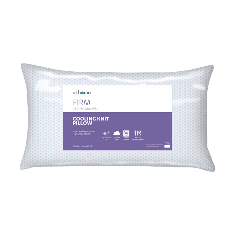 Chill Tech Cooling Knit Bed Pillow Standard Queen