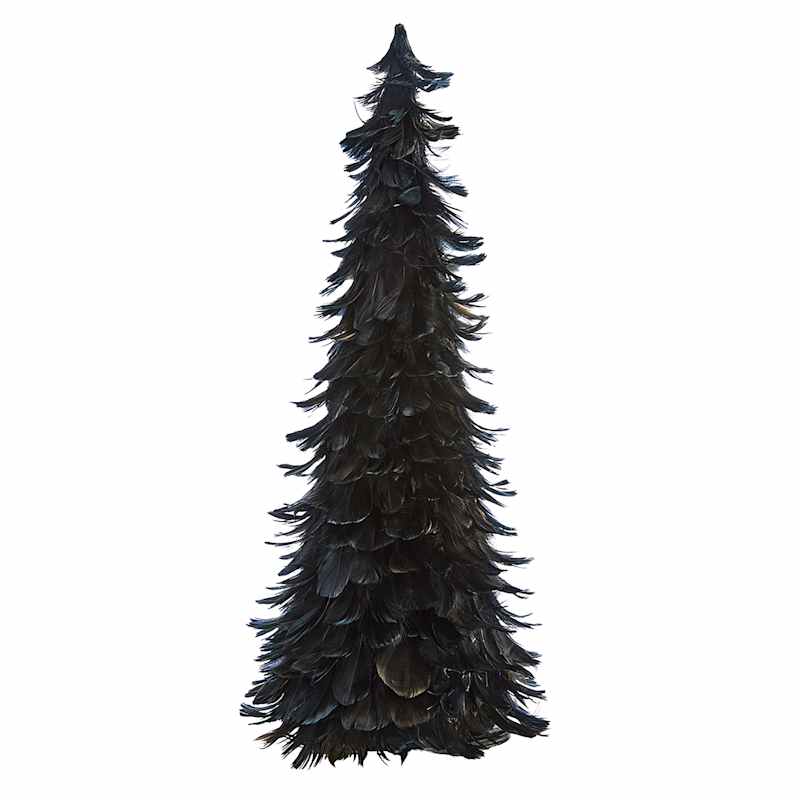 Black Feather Halloween Tree, 24
